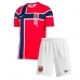 Maglie da calcio Norvegia Erling Haaland #9 Prima Maglia Bambino Mondiali 2026  Manica Corta + Pantaloni corti)
